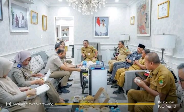 Perkuat Kepastian Hukum Aset, Pemkab Karawang-BPN Lakukan Penandatanganan MoU