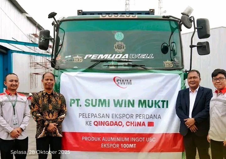 Karawang Menuju Lumbung Ekspor Industri, Ekspor Aluminium Perdana Jadi Bukti