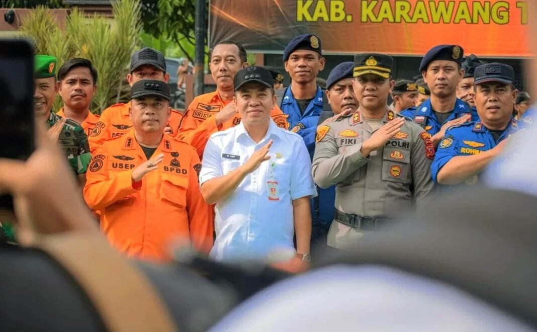 Hadapi Musim Hujan, Bupati Aep Tegaskan Pentingnya Kolaborasi TNI-Polri dan Pemda