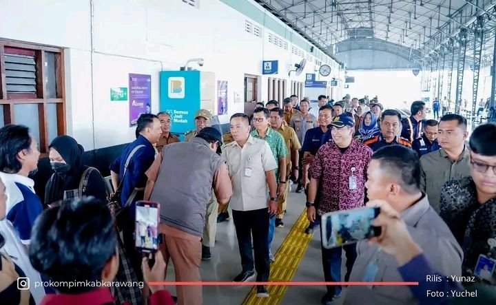Penataan Stasiun Dimulai, Karawang Percepat Kelayakan KRL Masuk Cikampek