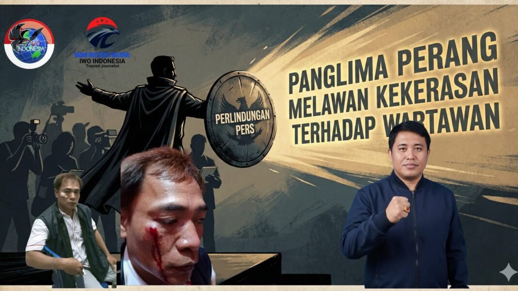 Kekerasan Wartawan di Pagar Alam, Ketum IWOI Nyatakan Siap Turun sebagai Panglima Perangnya