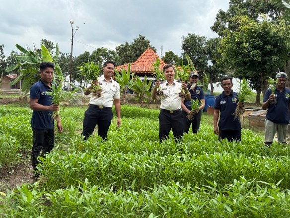 Dukung Ketahanan Pangan Nasional, Lapas Karawang Panen Ikan, Sayur, dan Padi Nutri Zinc