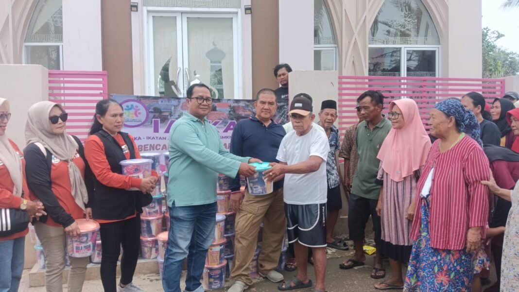 Semangat Kebersamaan, IASKA Peduli Berbagi di Dusun Pangasinan