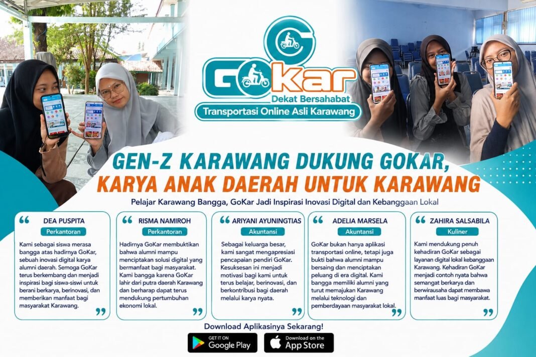 Generasi Muda Karawang Antusias Sambut GoKar