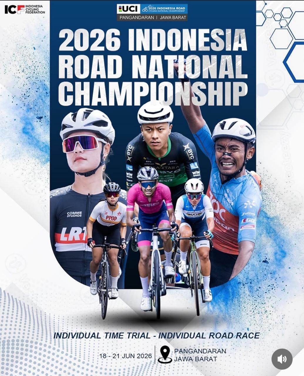 Menuju Kejurnas Road Race 2026, ISSI Karawang Lepas 4 Atlet Andalan