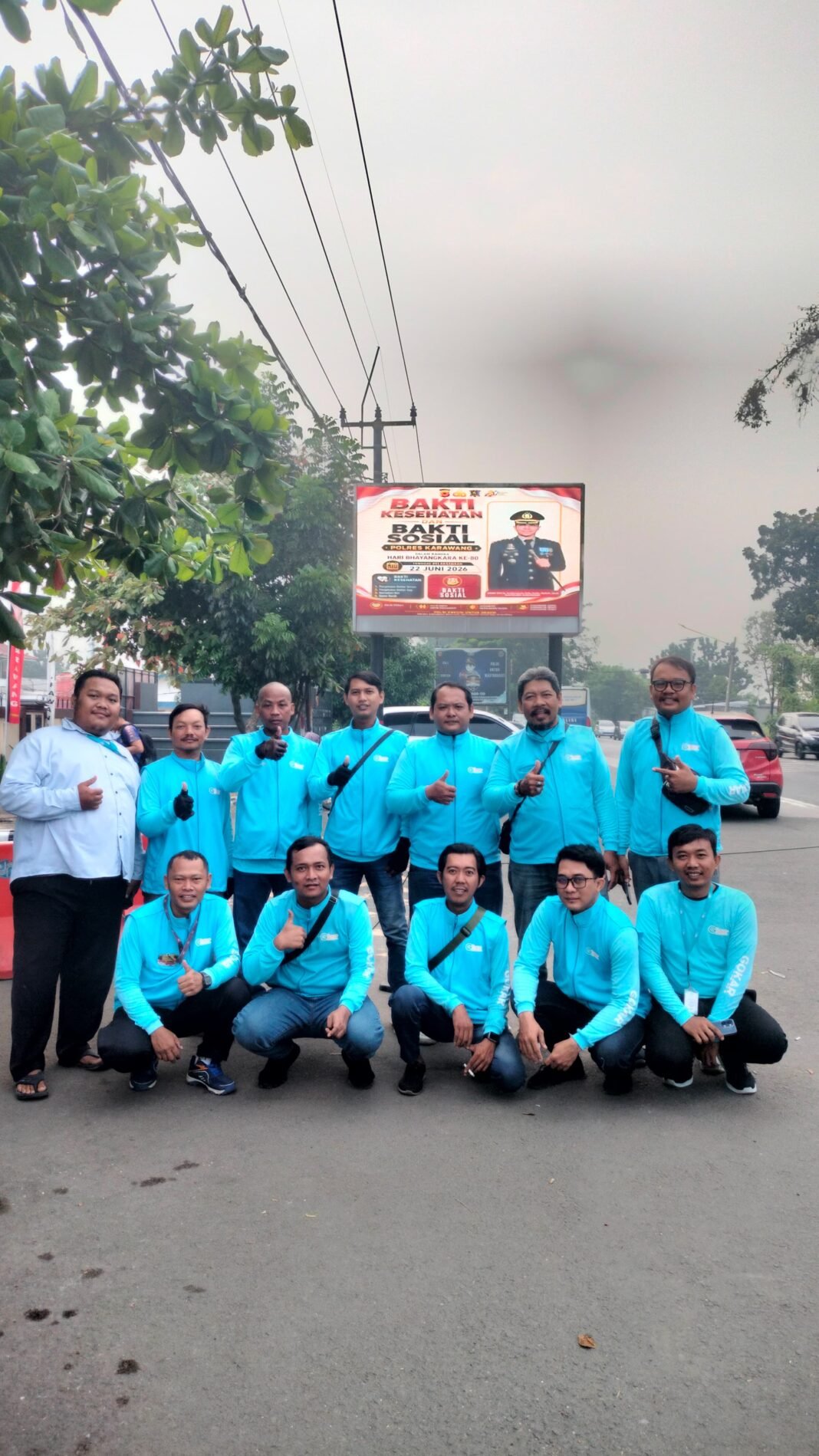GOKAR Peduli Masyarakat, Dukung Semangat 80 Tahun Mengabdi Polri untuk Masyarakat