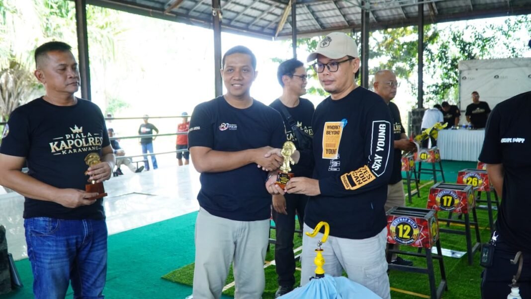 Sambut HUT Bhayangkara ke-80, Polres Karawang Perkuat Kedekatan dengan Warga Lewat Kapolres Cup