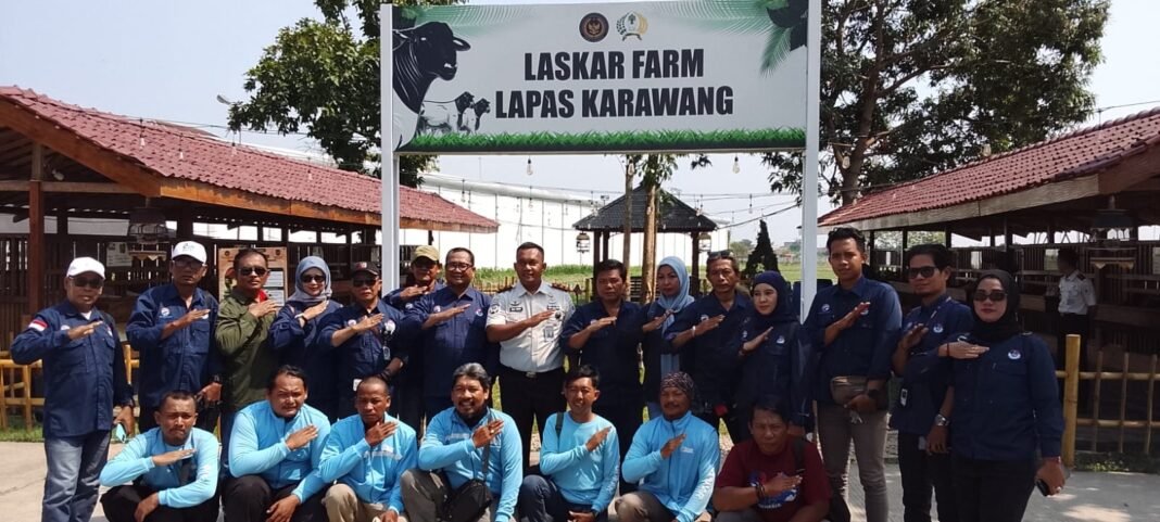 Kepala Lapas Karawang Jelaskan Strategi LASKAR FARM Menuju Kemandirian Warga Binaan