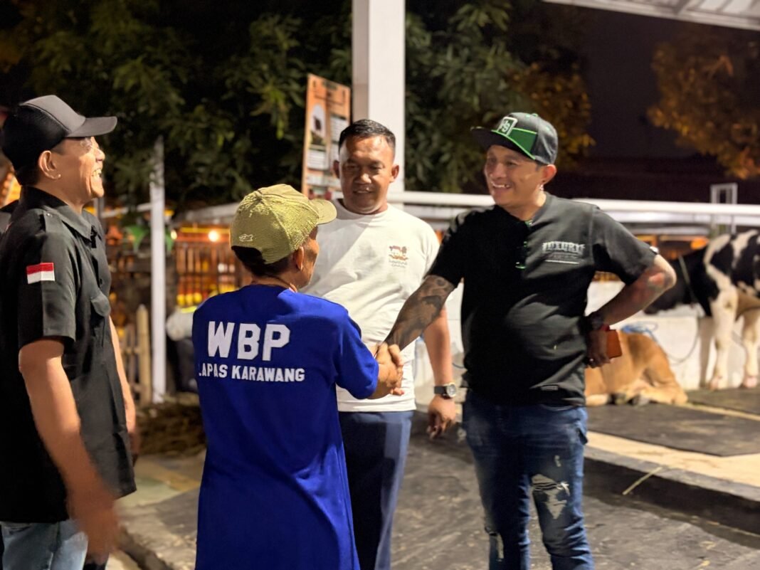 Pengembangan Peternakan LASKAR Farm Lapas Karawang Raih Apresiasi Tokoh Masyarakat