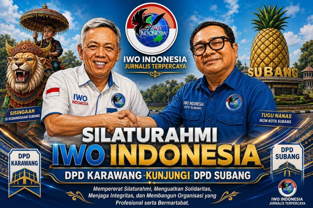 IWO Indonesia DPD Karawang–DPD Subang Perkuat Kolaborasi, Siapkan Verifikasi Dewan Pers dan Pengembangan Usaha Organisasi