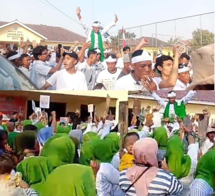 Mawa Sumpena Daftar Calon Kades Jayabakti, Klaim Didorong Dukungan Masyarakat