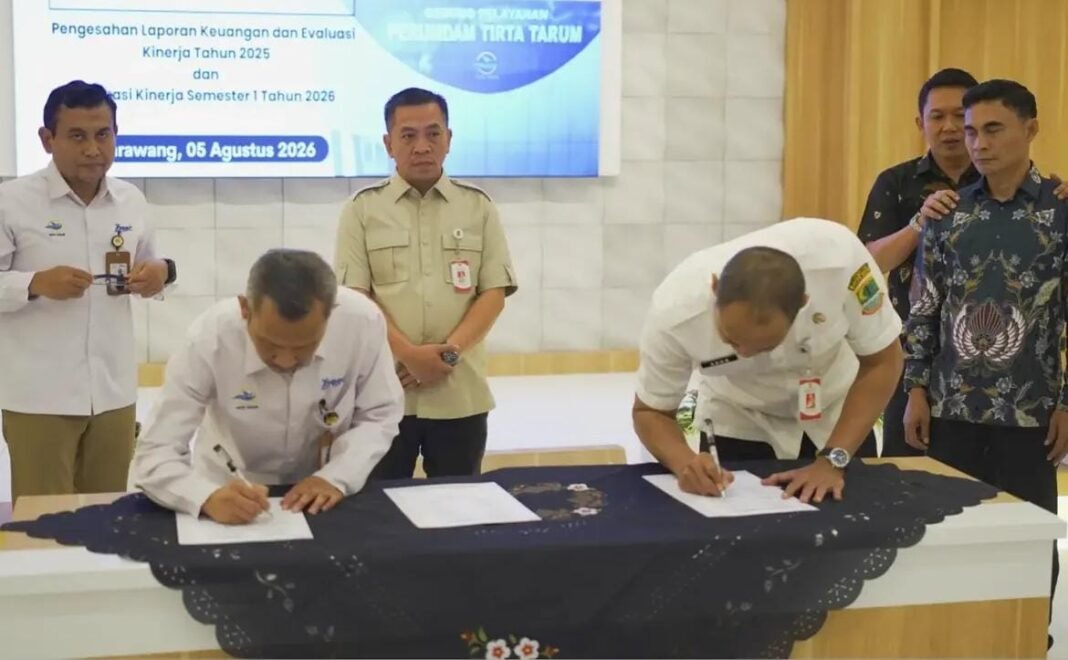 Dividen Perumdam Tirta Tarum Naik Signifikan, Bupati Aep Dorong Pelayanan Air Bersih Makin Optimal 