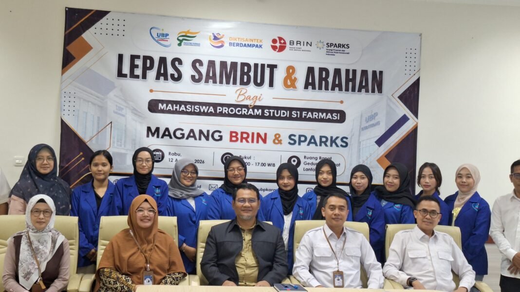 UBP Karawang Perkuat Pengalaman Mahasiswa Farmasi melalui Magang BRIN dan Kompetisi SPARKS 