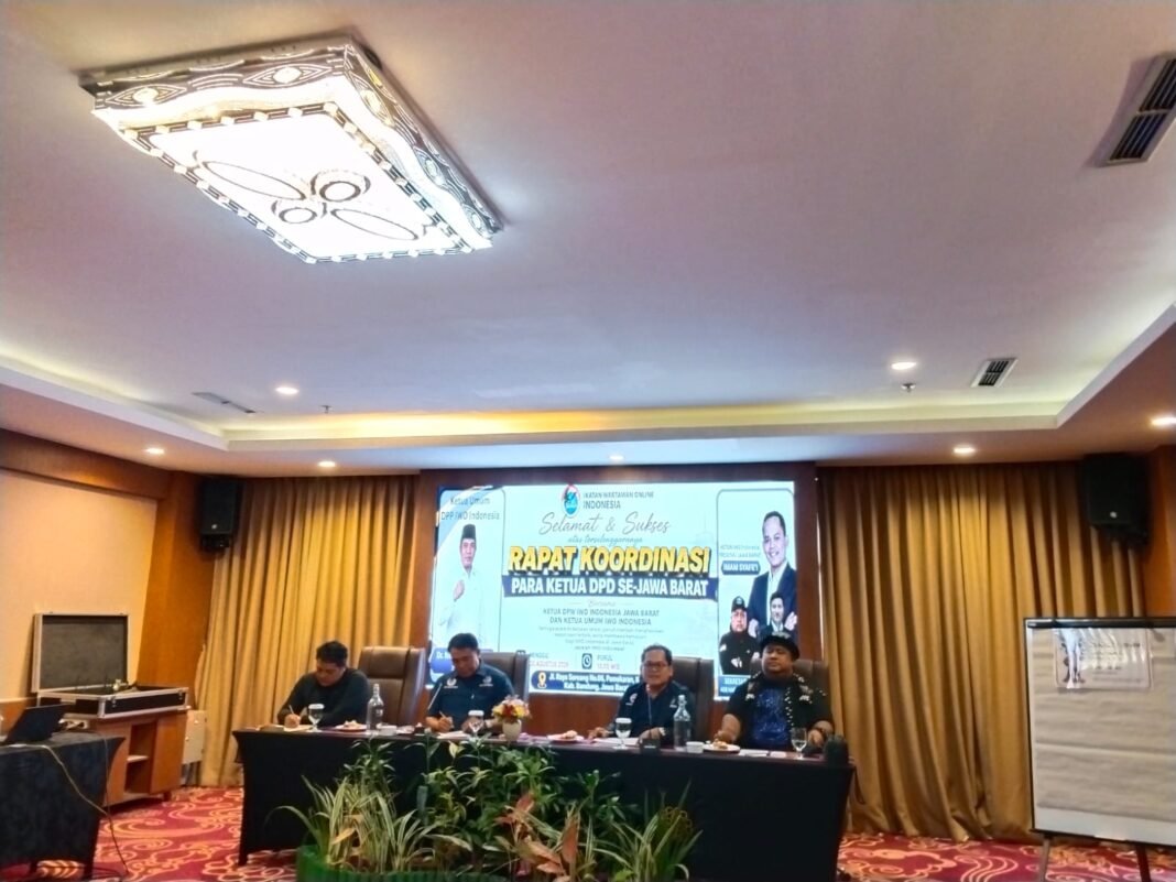 Rakor DPD IWO Indonesia Se-Jabar Hasilkan Komitmen Perkuat Organisasi dan Jurnalistik ‎