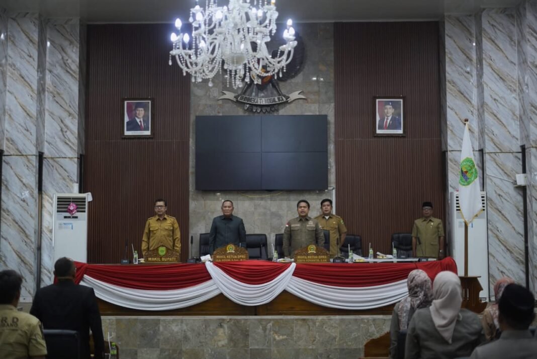 Wakil Bupati Subang Hadiri Paripurna DPRD Bahas RAPBD 2027
