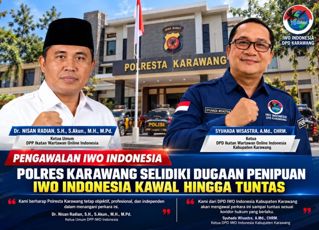 Pengawalan IWO Indonesia, Penyelidikan Dugaan Penipuan di Karawang Berlanjut